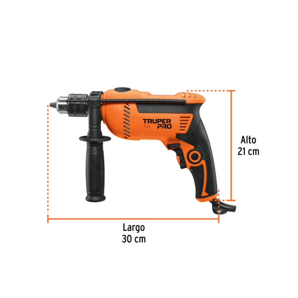 Rotomartillo 1/2", 750W, TRUPER PRO - Imagen 3
