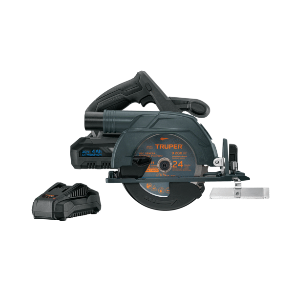 Sierra circular 6-1/2", 20V, s/accesorios, TRUPER MAX