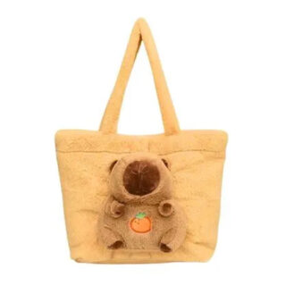 BOLSO CARTERA AFELPADO DE CAPIBARA