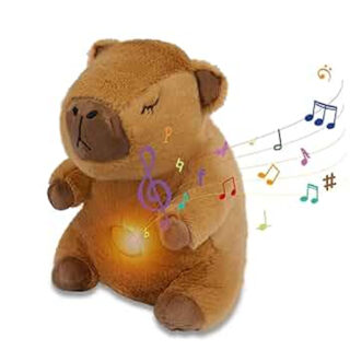 Peluche CAPIBARA que Respira y Ronca