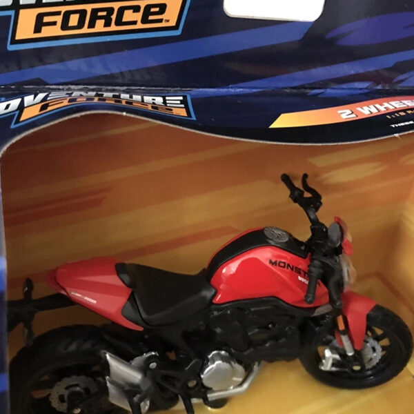 MOTO DUCATI MONSTER PLUS 2021 RÉPLICA DE MOTO 1:18 - Imagen 3