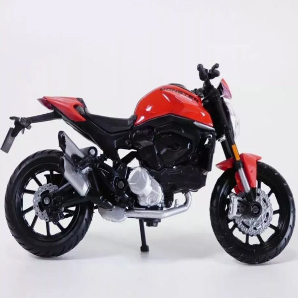 MOTO DUCATI MONSTER PLUS 2021 RÉPLICA DE MOTO 1:18 - Imagen 7